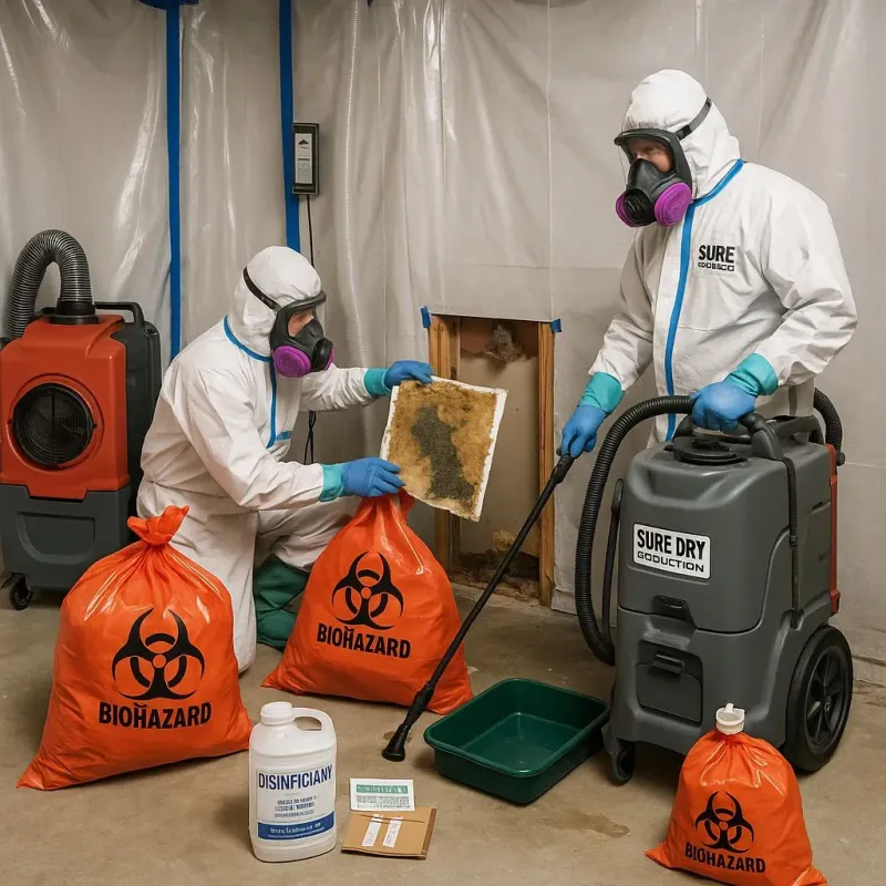 Contaminated Water Handling Protocols process in Frenchburg, KY