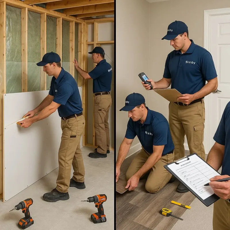 Repairs and Reconstruction process in Frenchburg, KY